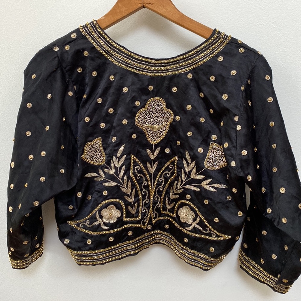Rock n roll cropped jacket